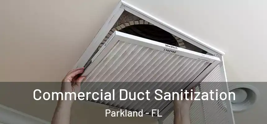  Commercial Duct Sanitization Parkland - FL