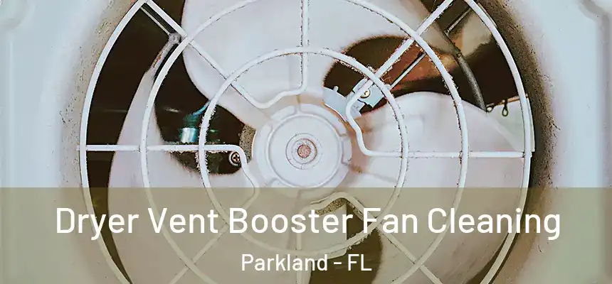 Dryer Vent Booster Fan Cleaning Parkland - FL