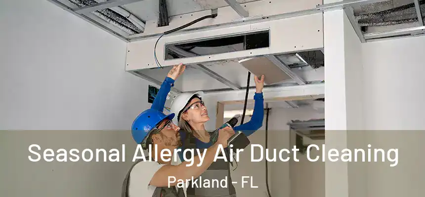 Seasonal Allergy Air Duct Cleaning Parkland - FL